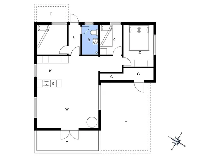 Semesterbostad Tv1033-bindslev-bakkevej-7 *